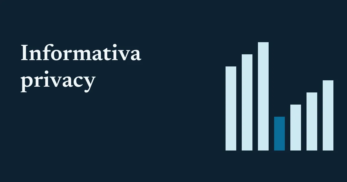 Informativa privacy